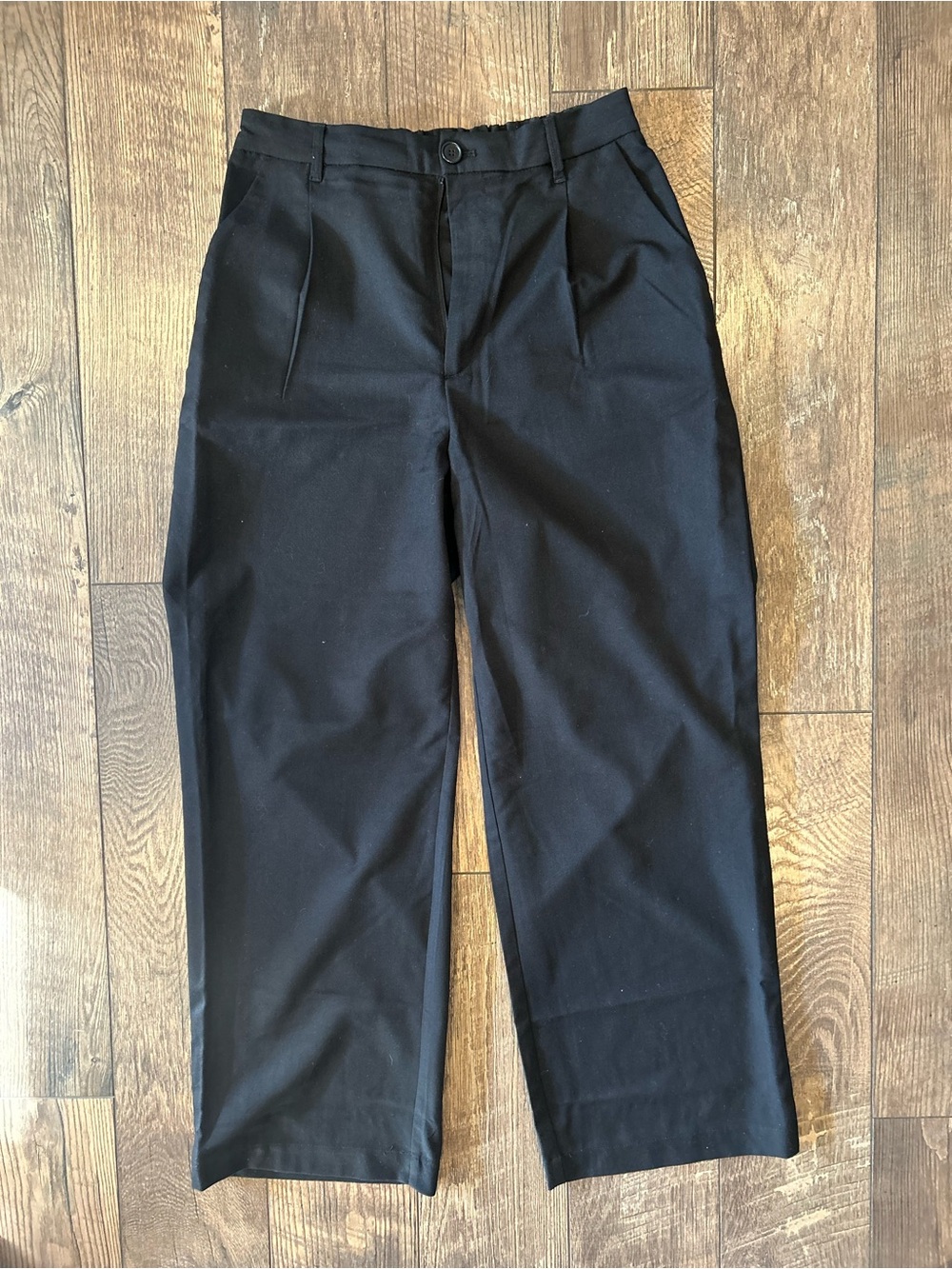 H&M Black Women’s Wide Leg Dress Pants